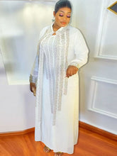 Long Sleeve Chiffon Cardigan & Printed Maxi Dress